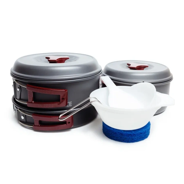 Набор походной посуды BTrace 2-3 персоны Набор походной посуды BTrace 2-3 персоны